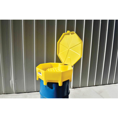 Global Ultra-Drum Funnel with Cover, 5 gal. Dufferin Supply