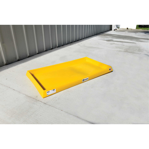 Plateaux Ultra-Containment Tray, 54" lo x 29,8" la x 3,5" h, Cap. de d&eacute;versement 16,5 gal. US Dufferin Supply