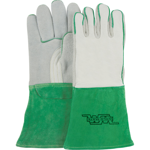 Heavy-Duty Welding Gloves, Split Cowhide, Size Medium Dufferin Supply