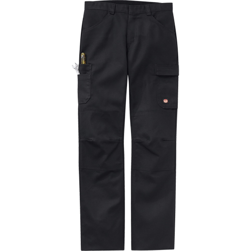 Pantalons performance pour atelier, Toile/Coton/Polyester, Noir, Taille 30, Entrejambe 37 Dufferin Supply