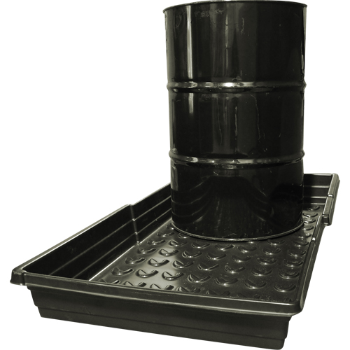 Drum Decks, 30.5" L x 57" W x 6" H, 33 US gal. Spill Capacity Dufferin Supply