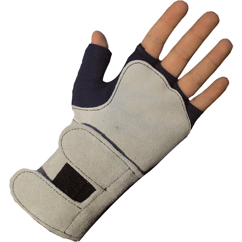 Gant antichocs avec support de poignet, Petit, Paume en Synth&eacute;tique, Poignet &agrave; enfiler Dufferin Supply