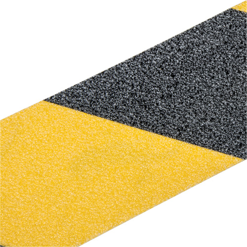 Premium Anti-Skid Tape, 2" x 60', Black & Yellow Dufferin Supply