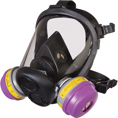 Respirateur &agrave; masque complet de s&eacute;rie RU6500 de North, Silicone, Moyen Dufferin Supply