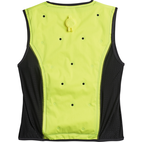 Vestes refroidissantes &agrave; &eacute;vaporation s&egrave;che Chill-Its 6685, Moyen, Jaune lime haute visibilit&eacute; Dufferin Supply