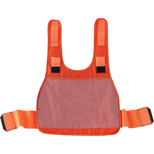 6215HV Phase Change Cooling Vests, Small/Medium, Orange Dufferin Supply