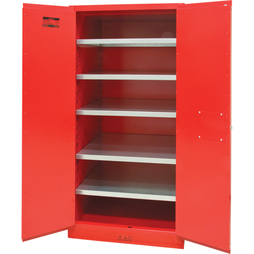 Armoire pour peintures et encres, 96 gal., 5 tablettes Dufferin Supply