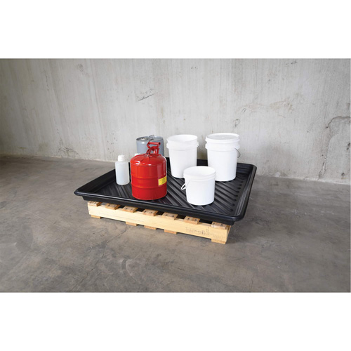 Plateaux Ultra-Utility Trays, 36" lo x 36" la x 4,75" h, Cap. de d&eacute;versement 27 gal. US Dufferin Supply