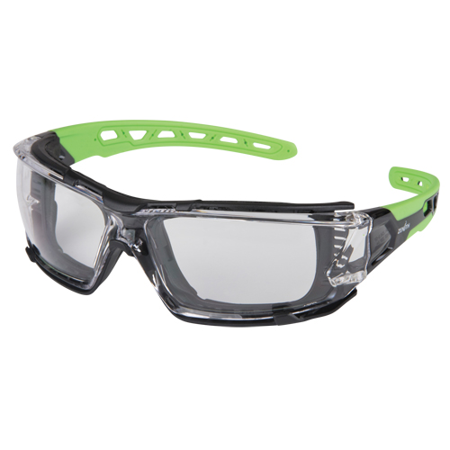 Z2500 Series Safety Glasses with Foam Gasket, Clear Lens, Anti-Fog, ANSI Z87+/Meets/Exceeds CSA Z94.3 Dufferin Supply