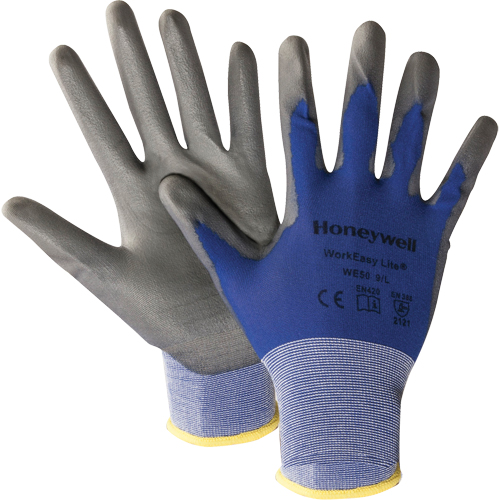 Gants mod&egrave;le WE50 Lite North Workeasy, 9/Grand, R&ecirc;vetement Polyur&eacute;thane, Calibre 18, Enveloppe en Nylon Dufferin Supply