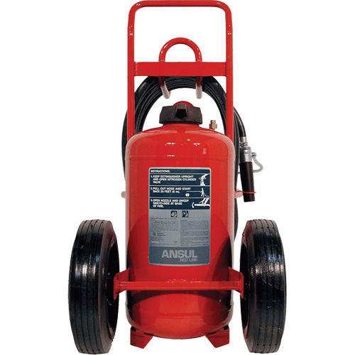 Red Line&reg; Wheeled Fire Extinguishers, BC, 150 lbs. Capacity Dufferin Supply