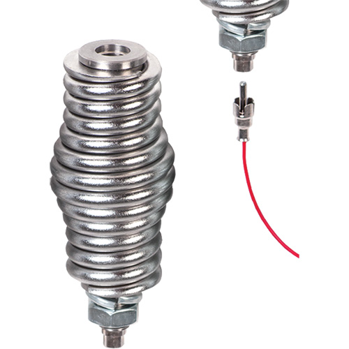 Support porte-drapeau Safety Whip, Fixation Ressort Dufferin Supply