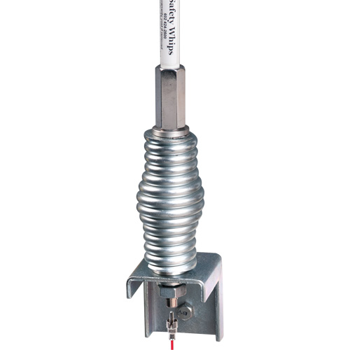 Support porte-drapeau Safety Whip, Fixation Ressort Dufferin Supply