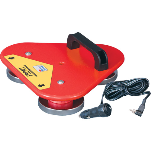 Safety Whip&reg; Flagstaff Mounting Base, Magnet Mount Dufferin Supply