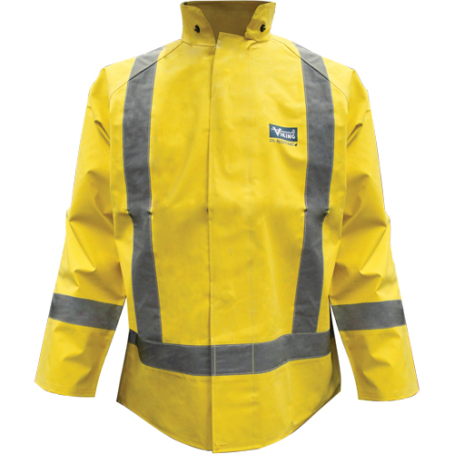 Veste de mineur Miner 49er, N&eacute;opr&egrave;ne, Grand, Vert lime Dufferin Supply