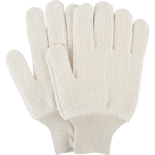 Gants r&eacute;sistants &agrave; la chaleur, Tissu &eacute;ponge, Grand, Prot&egrave;ge jusqu'&agrave; 212° F (100° C) Dufferin Supply