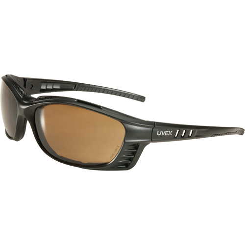 Lunettes de s&eacute;curit&eacute; Uvex Livewire avec lentilles HydroShield, Lentille Espresso, Antibu&eacute;e, R&eacute;pond ou surpasse la norme CSA Z94.3 Dufferin Supply