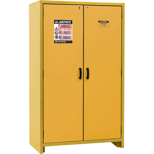 Armoire d'entreposage 30 minutes s&eacute;curitaire et conforme &agrave; la norme EN, 45 gal., 2 Porte(s), 45,83" La x 76,65" h x 24,21" p Dufferin Supply