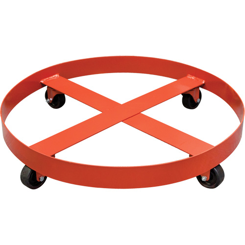 Poly-Collector Drum Dolly, 27.5" dia. x 5.5" H Dufferin Supply