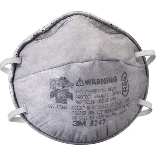 8247 Particulate Respirators, R95, NIOSH Certified Dufferin Supply