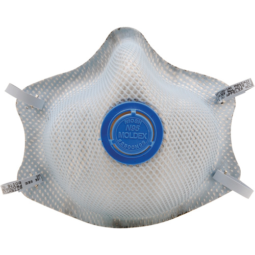 Respirateurs contre les particules 2500, N95, Certifi&eacute; NIOSH, Grand/Moyen Dufferin Supply