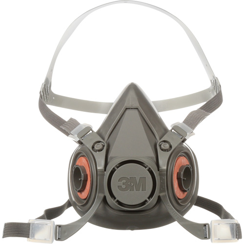 Respirateur r&eacute;utilisable &agrave; demi-masque s&eacute;rie 6000, Thermoplastique, Grand Dufferin Supply