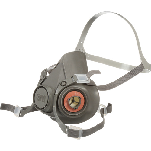 Respirateur r&eacute;utilisable &agrave; demi-masque s&eacute;rie 6000, Thermoplastique, Grand Dufferin Supply