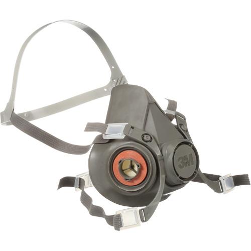Respirateur r&eacute;utilisable &agrave; demi-masque s&eacute;rie 6000, Thermoplastique, Grand Dufferin Supply