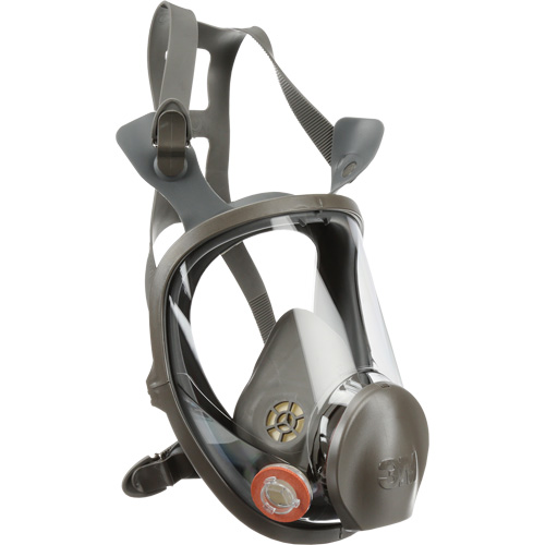 6000 Series Full Facepiece Reusable Respirator, Elastomer/Silicone/Thermoplastic, Large Dufferin Supply
