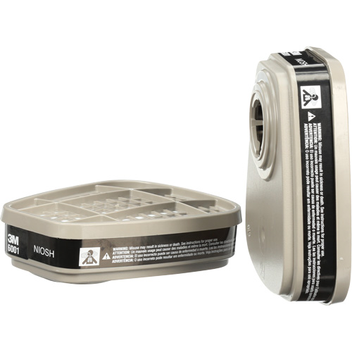 6000 Series Respirator Cartridges, Gas/Vapour Cartridge, Organic Vapour Dufferin Supply