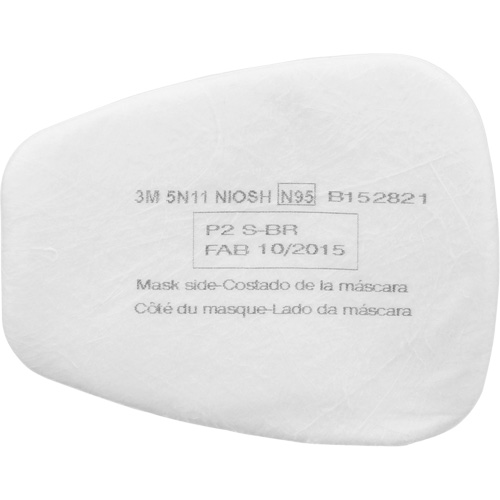 Filtres pour respirateurs gaz/vapeur s&eacute;ries 6000 Dufferin Supply