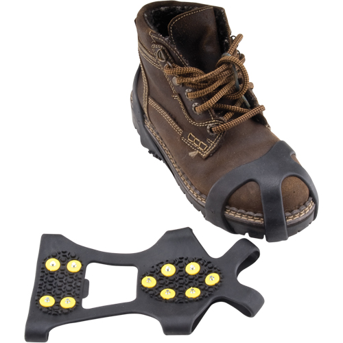 Semelles antid&eacute;rapantes pour la glace, Acier, Traction Crampon, Moyen Dufferin Supply