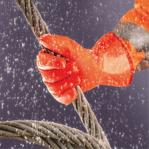 Gants Polar Grip 23-700, 9/Grand, R&ecirc;vetement PVC, Enveloppe en Nylon Dufferin Supply