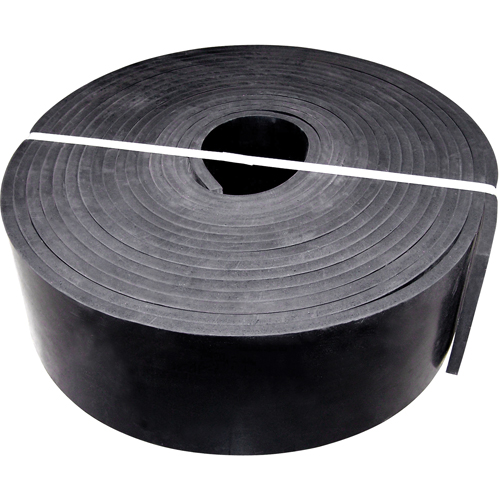 Rubber Floor Sheeting Black 1/16" X 3' X 50' Dufferin Supply