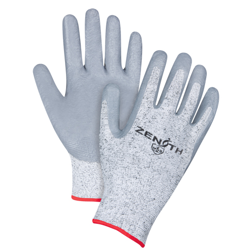 Seamless Stretch Cut-Resistant Gloves, Size Small/7, 13 Gauge, Nitrile Coated, HPPE Shell, ANSI/ISEA 105 Level 2/EN 388 Level 3 Dufferin Supply