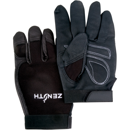 ZM300 Mechanic's Gloves, Grain Cowhide Palm, Size 2X-Large Dufferin Supply