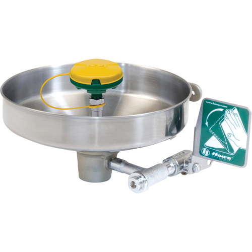 Axion&reg; Eye/Face Wash Station, Wall-Mount Installation, Stainless Steel Bowl Dufferin Supply