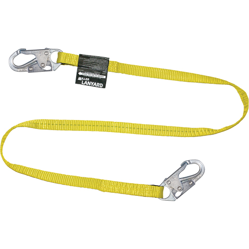 Miller&reg; Web Lanyard, 1 Legs, 6', CSA Class B, Polyester Dufferin Supply