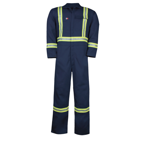 Westex UltraSoft&reg; Unlined Coveralls, Size 34/36, Navy Blue, 12.4 cal/cm2 Dufferin Supply