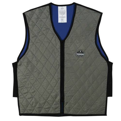 Vestes refroidissantes &agrave; &eacute;vaporation humide Chill-Its 6665, Moyen, Gris Dufferin Supply