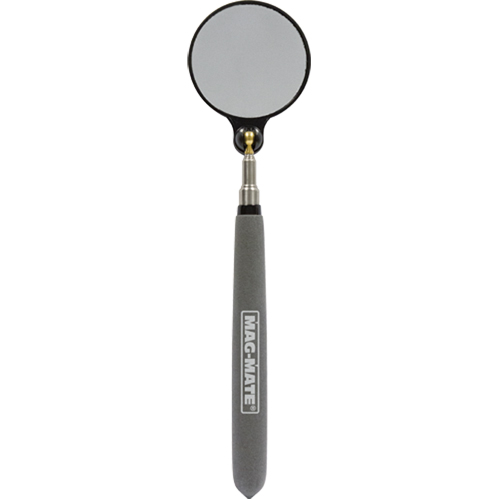Miroir d'inspection, Circulaire, 2-1/4" lo x 2-1/4" la, T&eacute;lescopique Dufferin Supply