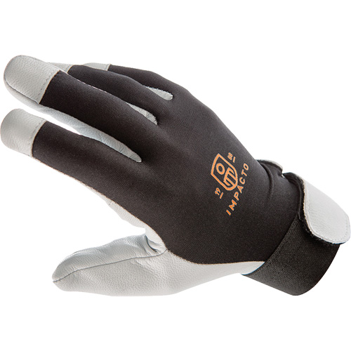 Gants antivibrations Air Glove, Taille Moyen, Paume Cuir perl&eacute; Dufferin Supply