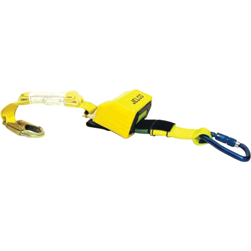 Retractable Lanyard, 9', Nylon, Swivel Dufferin Supply