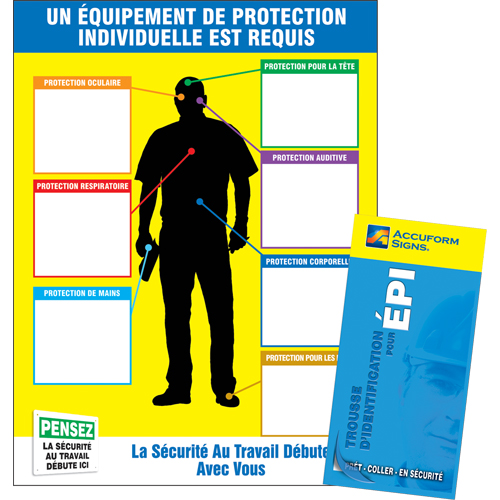 Tableau PPE-ID et livret d'&eacute;tiquettes Dufferin Supply