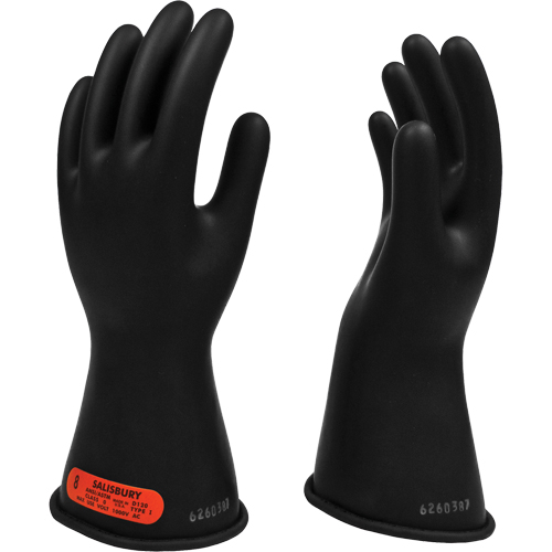 Salisbury  Rubber Insulating Gloves, ASTM Class 0, Size 7, 11" L Dufferin Supply