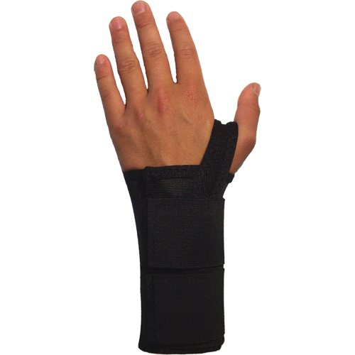Dual Elastic Wrist Supports, Elastic, Left Hand, Small Dufferin Supply