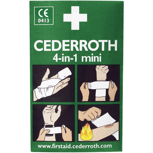 Cederroth 4-in-1 Bloodstopper, 5" L x 3" W Dufferin Supply