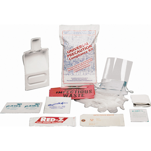 Fluid Spill Clean-Up Kit, Hazmat, Bag, None Absorbancy Dufferin Supply