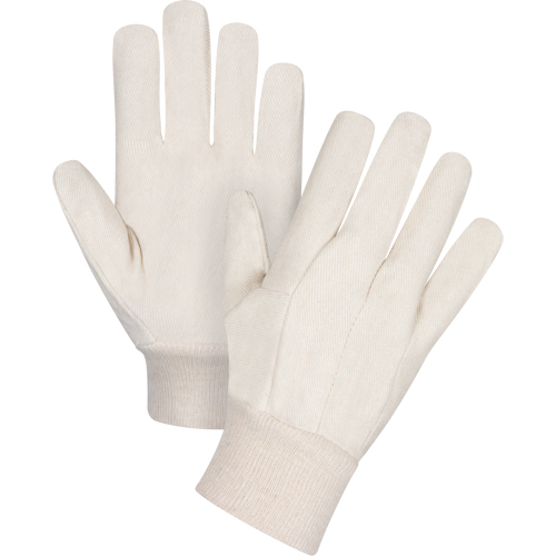 Gants en toile de coton, 8 oz, Moyen Dufferin Supply
