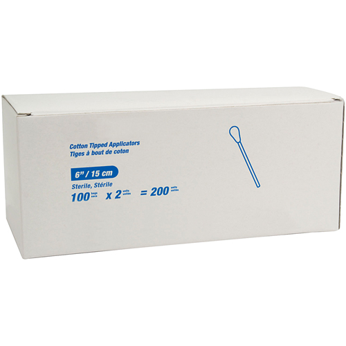 6" Cotton Tipped Applicators Dufferin Supply